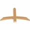 Ekena Millwork Bellingham Timber Gable Bracket, Western Red Cedar, 36"W x 23"H x 1 1/2"D x 3 1/2"F, 15/12 Pitch GBW036X23X0204BEL00SWR - alternate 5